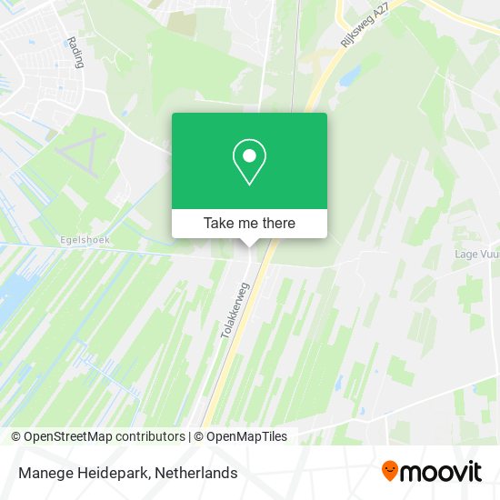 Manege Heidepark map