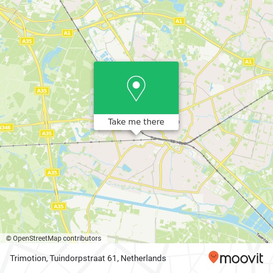 Trimotion, Tuindorpstraat 61 map