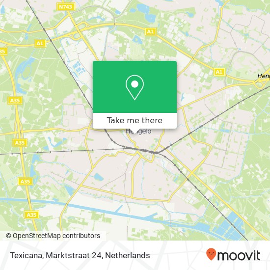 Texicana, Marktstraat 24 map