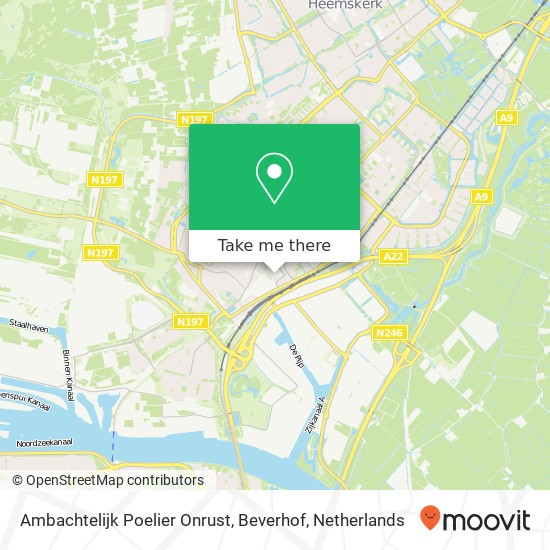 Ambachtelijk Poelier Onrust, Beverhof map