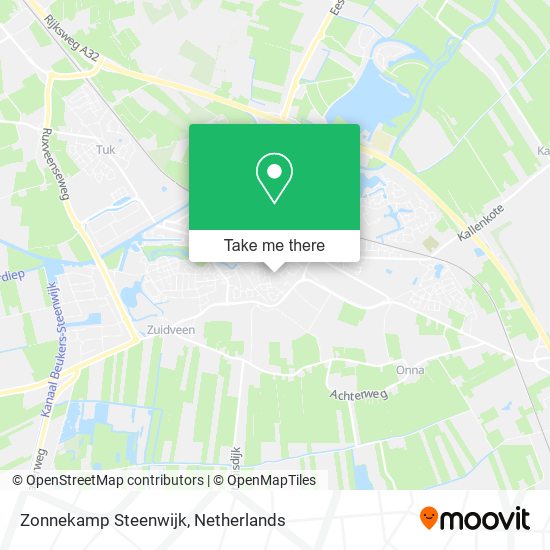 Zonnekamp Steenwijk Karte