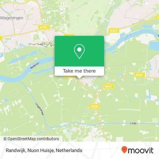 Randwijk, Nuon Huisje Karte