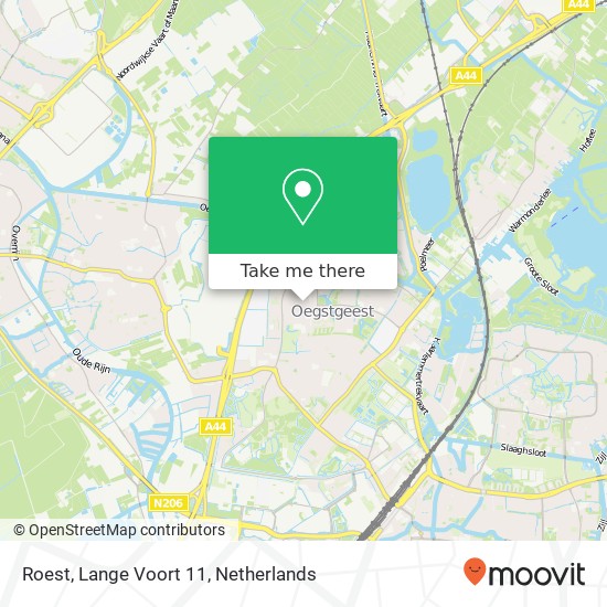 Roest, Lange Voort 11 map