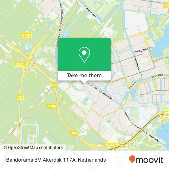 Bandorama BV, Akerdijk 117A map