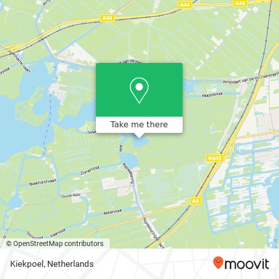 Kiekpoel map