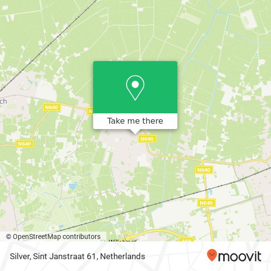 Silver, Sint Janstraat 61 map