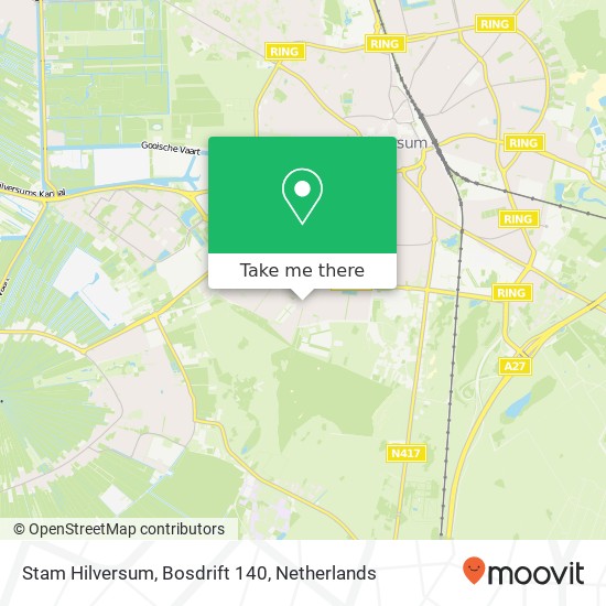 Stam Hilversum, Bosdrift 140 map