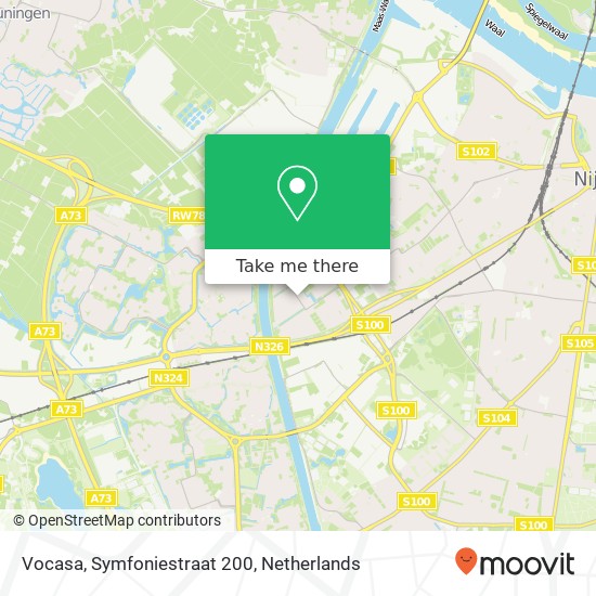 Vocasa, Symfoniestraat 200 map