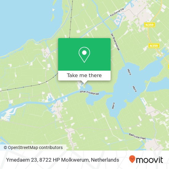 Ymedaem 23, 8722 HP Molkwerum map