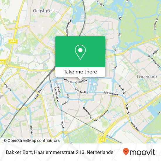 Bakker Bart, Haarlemmerstraat 213 map