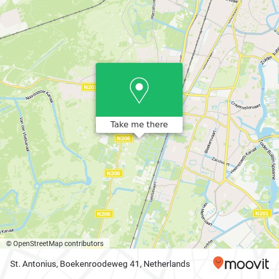St. Antonius, Boekenroodeweg 41 map
