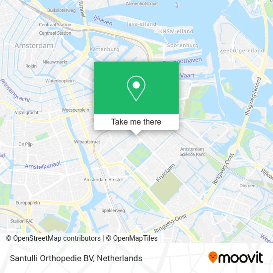 Santulli Orthopedie BV map