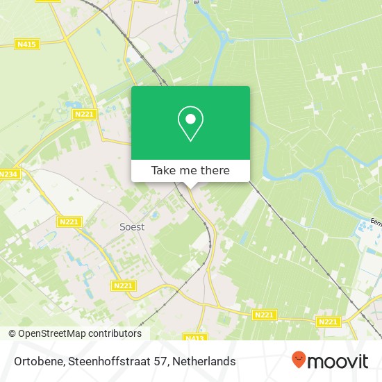 Ortobene, Steenhoffstraat 57 map