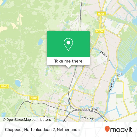 Chapeau!, Hartenlustlaan 2 map