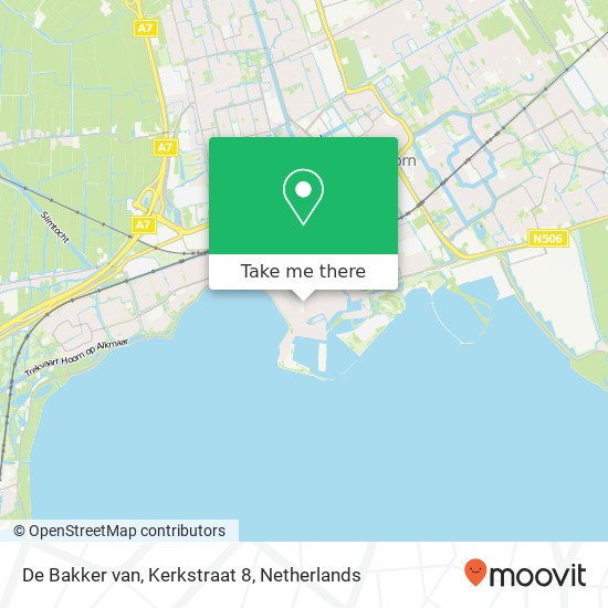 De Bakker van, Kerkstraat 8 map