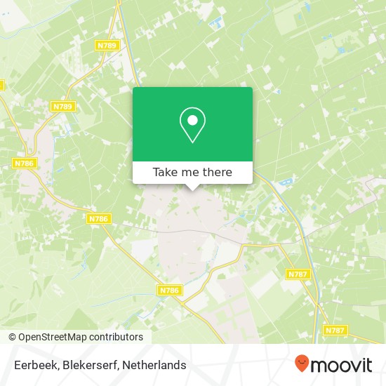 Eerbeek, Blekerserf map