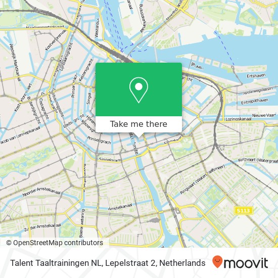 Talent Taaltrainingen NL, Lepelstraat 2 map