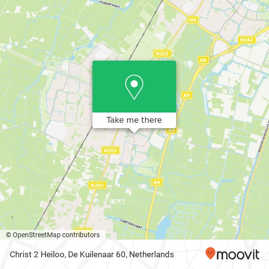 Christ 2 Heiloo, De Kuilenaar 60 map