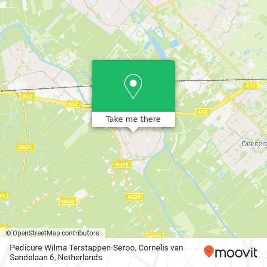 Pedicure Wilma Terstappen-Seroo, Cornelis van Sandelaan 6 map