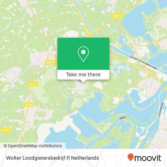 Wolter Loodgietersbedrijf P map