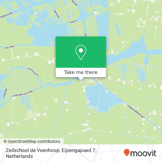 Zeilschool de Veenhoop, Eijzengapaed 7 map