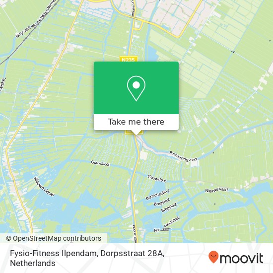 Fysio-Fitness Ilpendam, Dorpsstraat 28A Karte