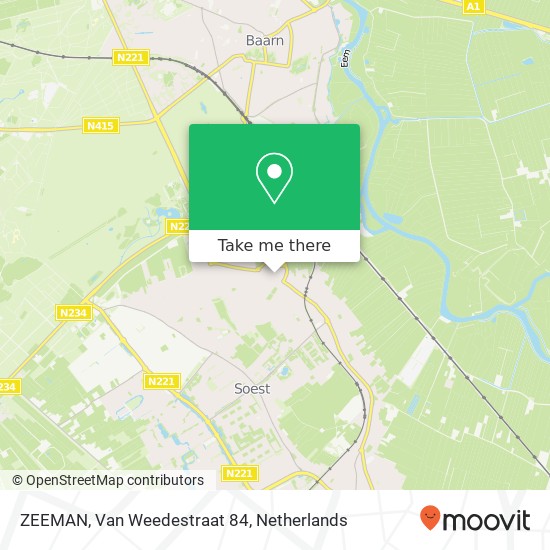 ZEEMAN, Van Weedestraat 84 map