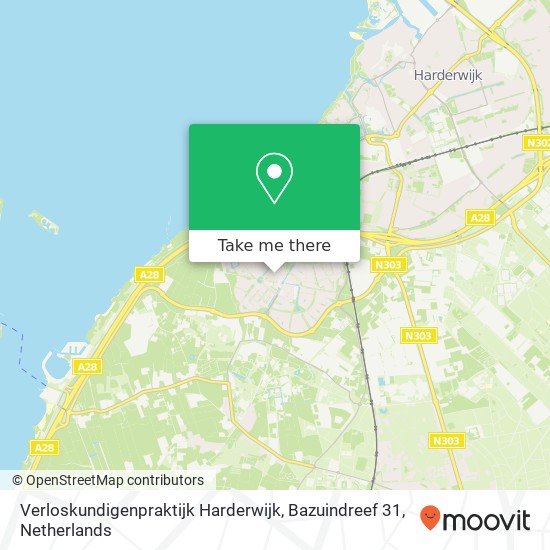 Verloskundigenpraktijk Harderwijk, Bazuindreef 31 map