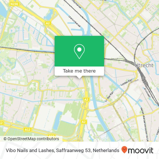 Vibo Nails and Lashes, Saffraanweg 53 map