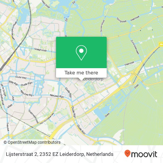 Lijsterstraat 2, 2352 EZ Leiderdorp map