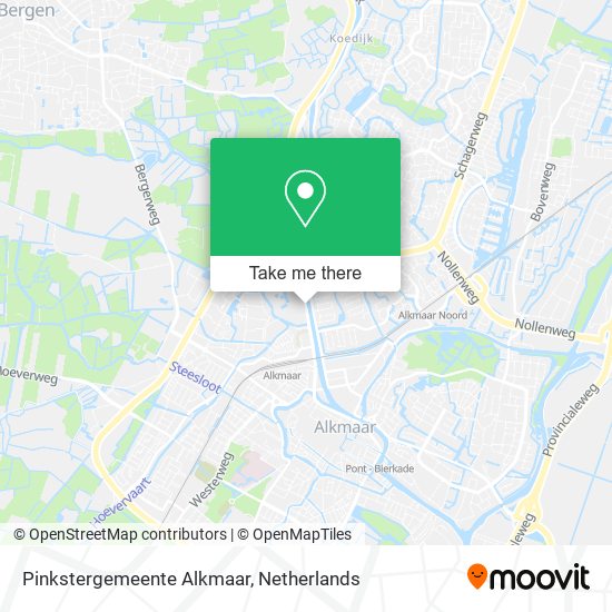 Pinkstergemeente Alkmaar map