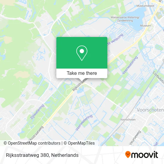 Rijksstraatweg 380 map