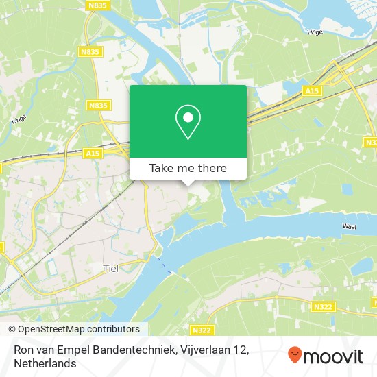 Ron van Empel Bandentechniek, Vijverlaan 12 map