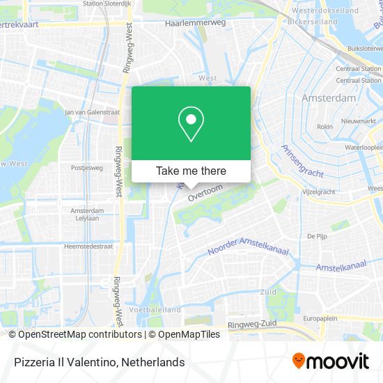 Pizzeria Il Valentino map