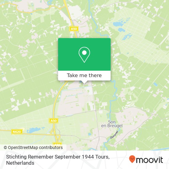 Stichting Remember September 1944 Tours map