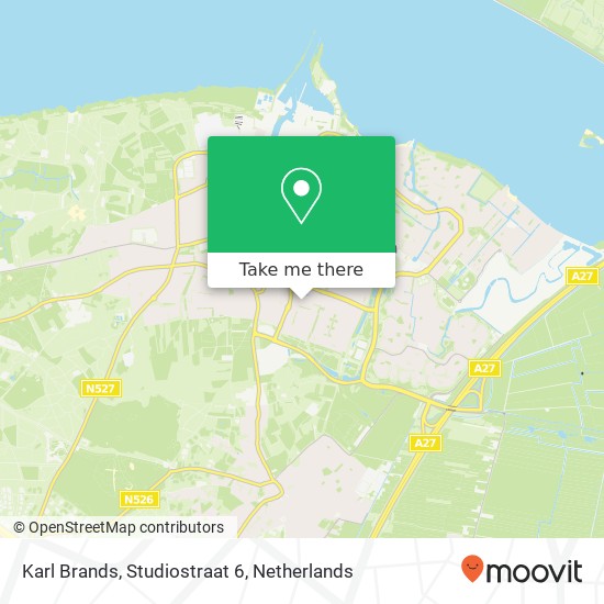 Karl Brands, Studiostraat 6 map