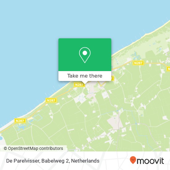 De Parelvisser, Babelweg 2 map