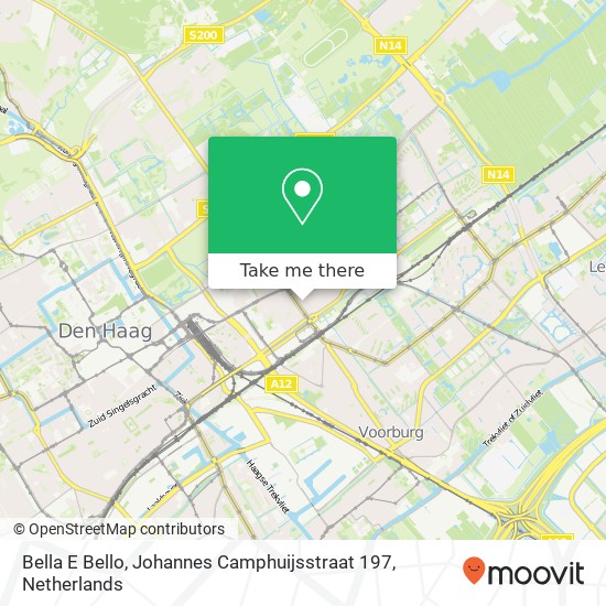 Bella E Bello, Johannes Camphuijsstraat 197 map