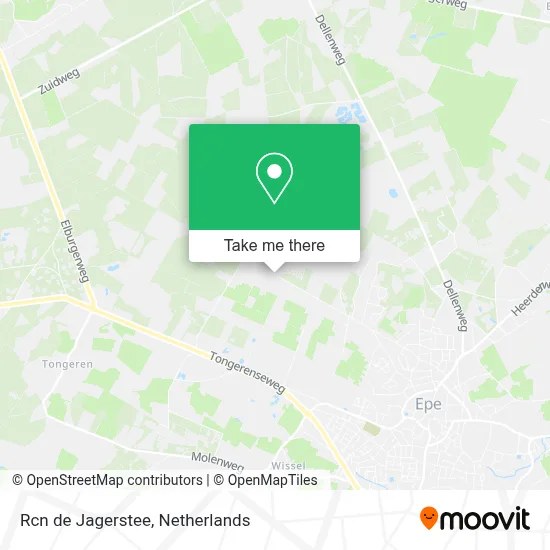 Rcn de Jagerstee map
