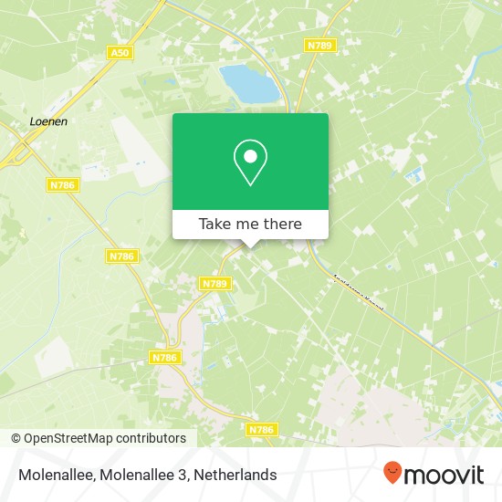 Molenallee, Molenallee 3 map