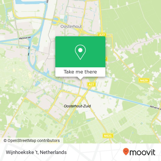 Wijnhoekske 't map