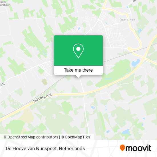 De Hoeve van Nunspeet Karte