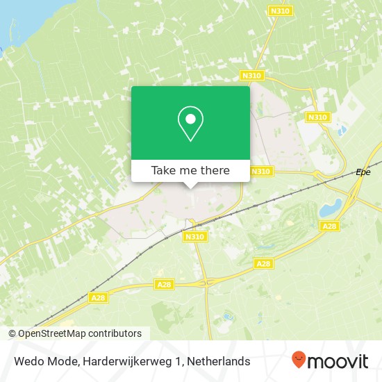 Wedo Mode, Harderwijkerweg 1 map