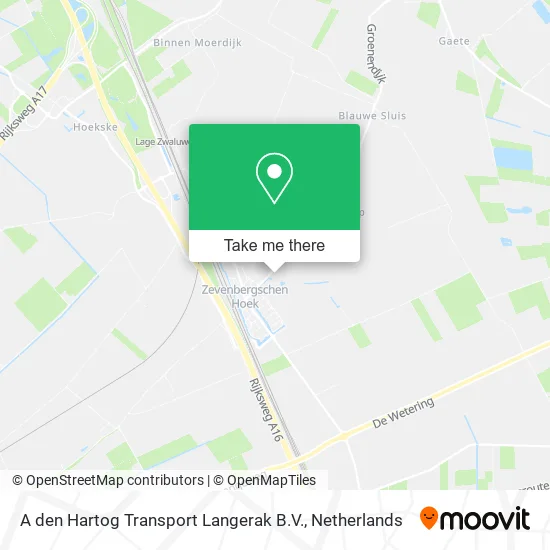 A den Hartog Transport Langerak B.V. map