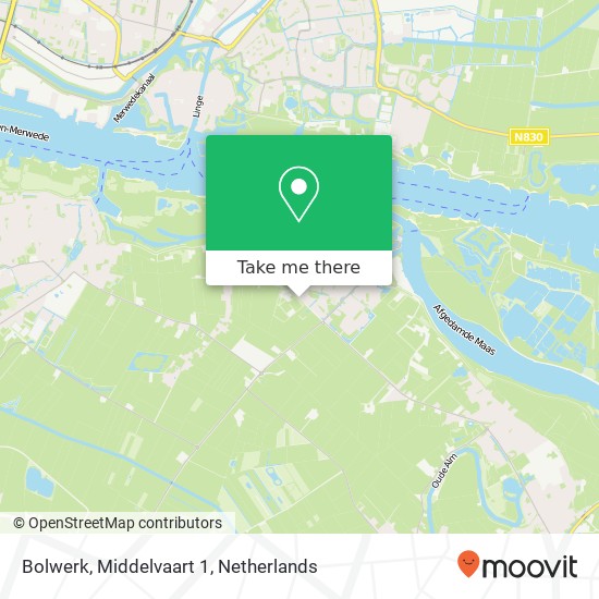 Bolwerk, Middelvaart 1 map