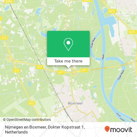 Nijmegen en Boxmeer, Dokter Kopstraat 1 map