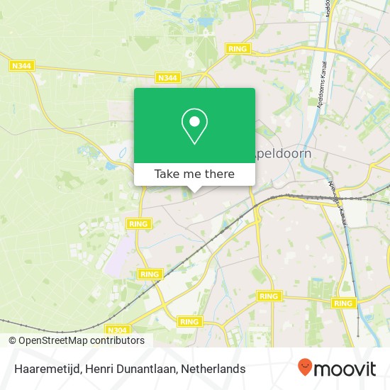 Haaremetijd, Henri Dunantlaan map