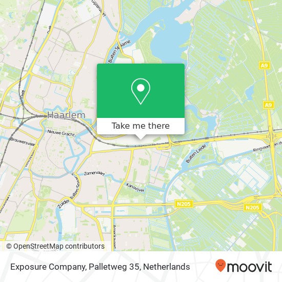 Exposure Company, Palletweg 35 map