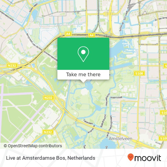 Live at Amsterdamse Bos map