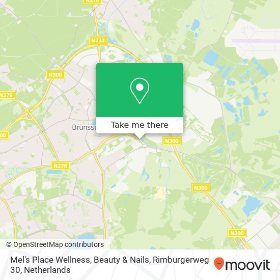 Mel's Place Wellness, Beauty & Nails, Rimburgerweg 30 map